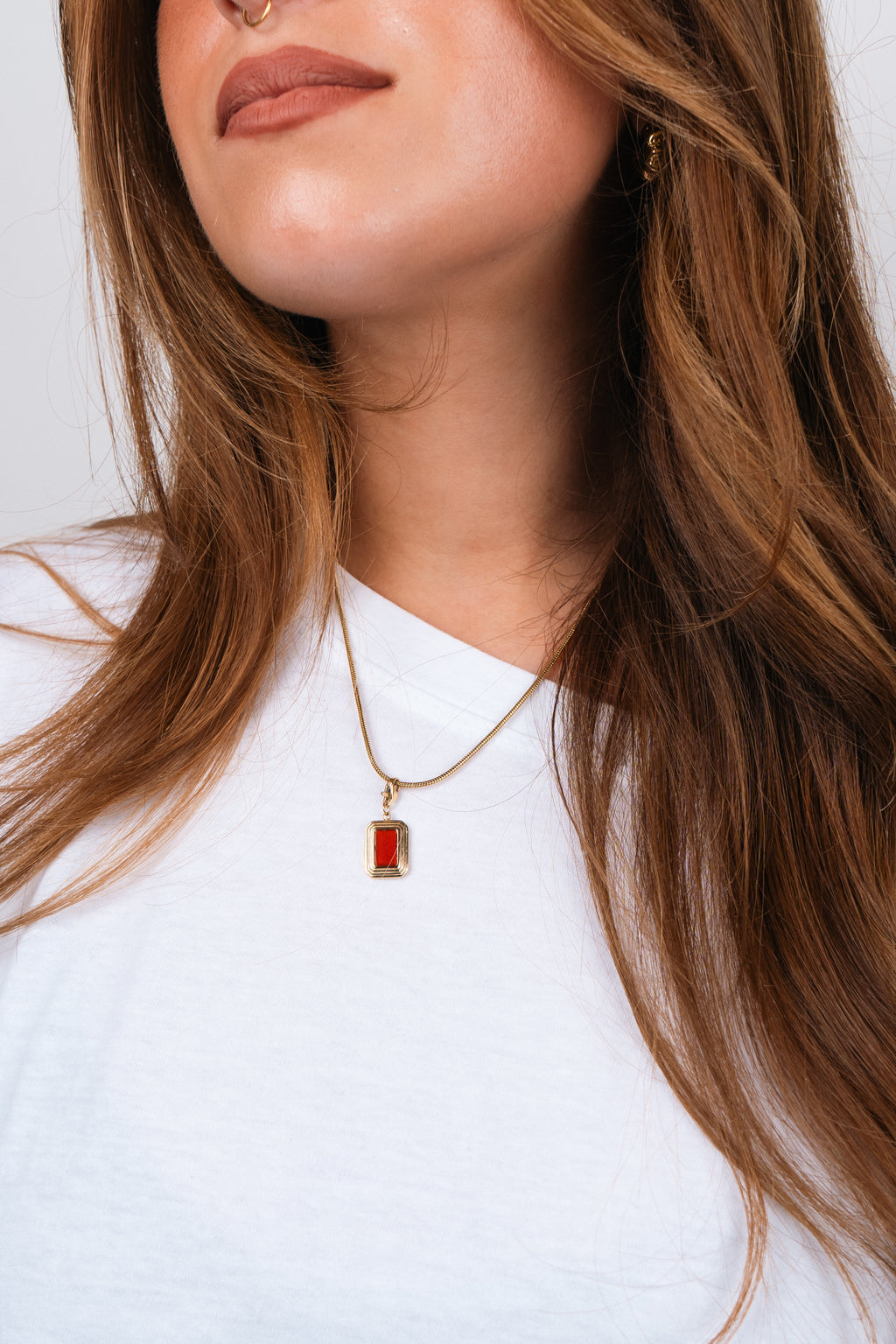 RED PENDENT