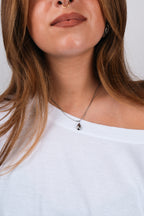 TEAR NECKLACE (SILVER)