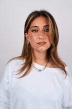 COMBINED NECKLACE (MIX METALS)