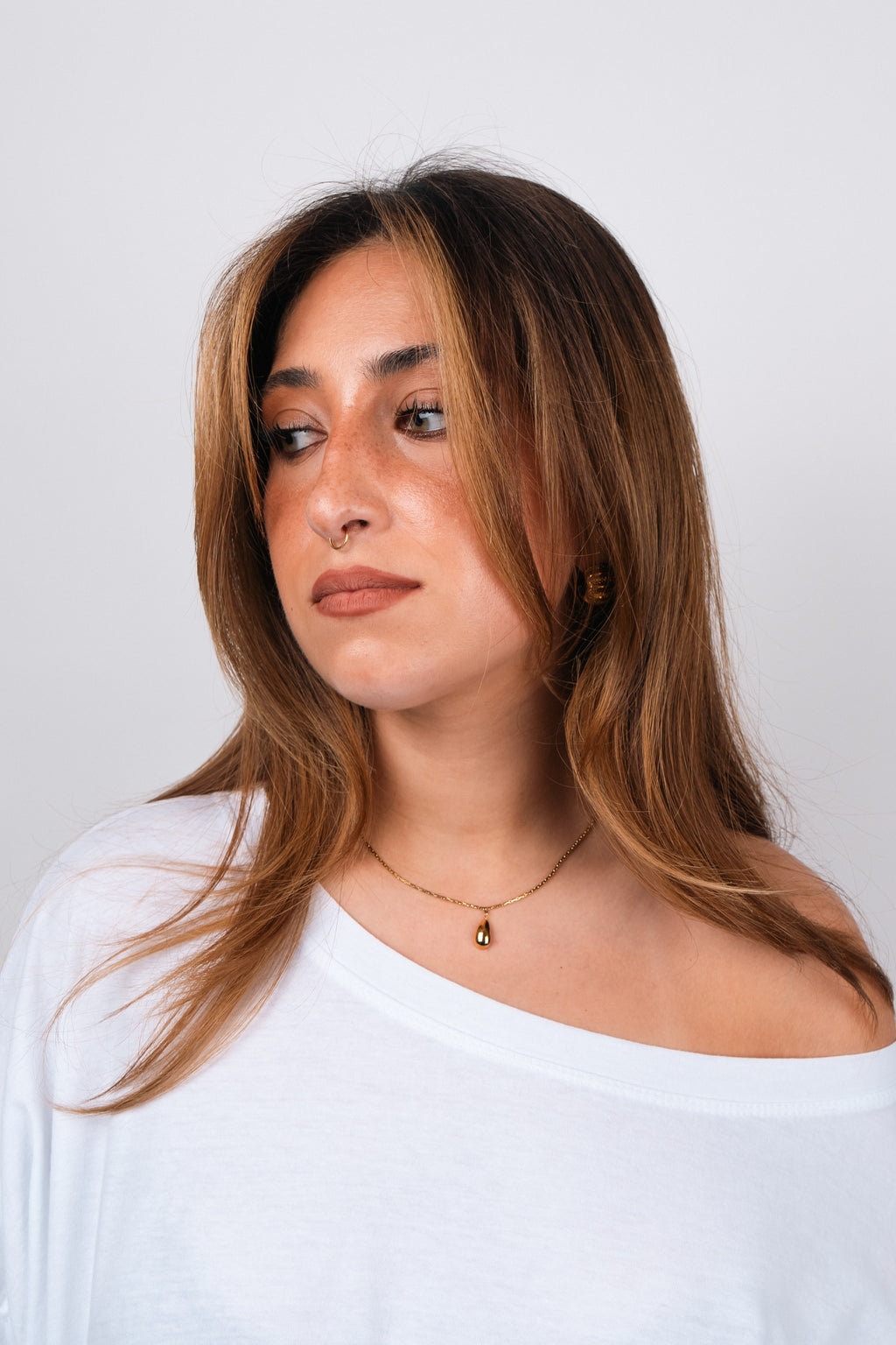 TEAR NECKLACE (GOLD)