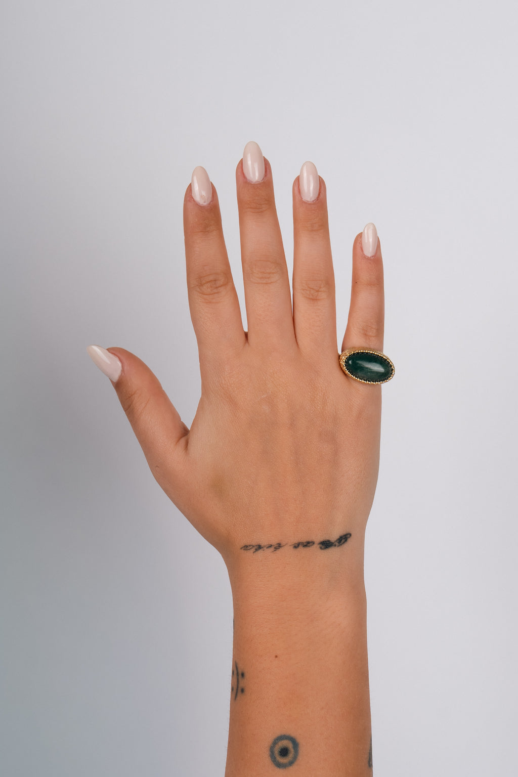 LEYA RING (GREEN)