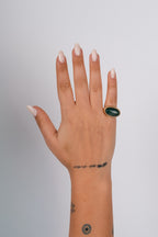 LEYA RING (GREEN)