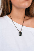 GREEN LOVE NECKLACE