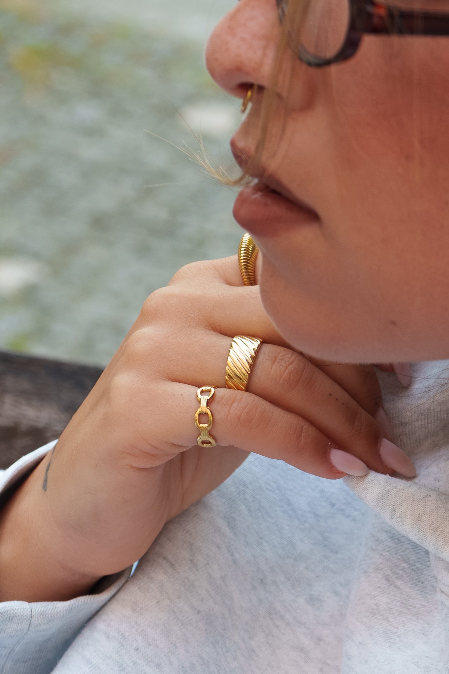 SLIM PINKY RING