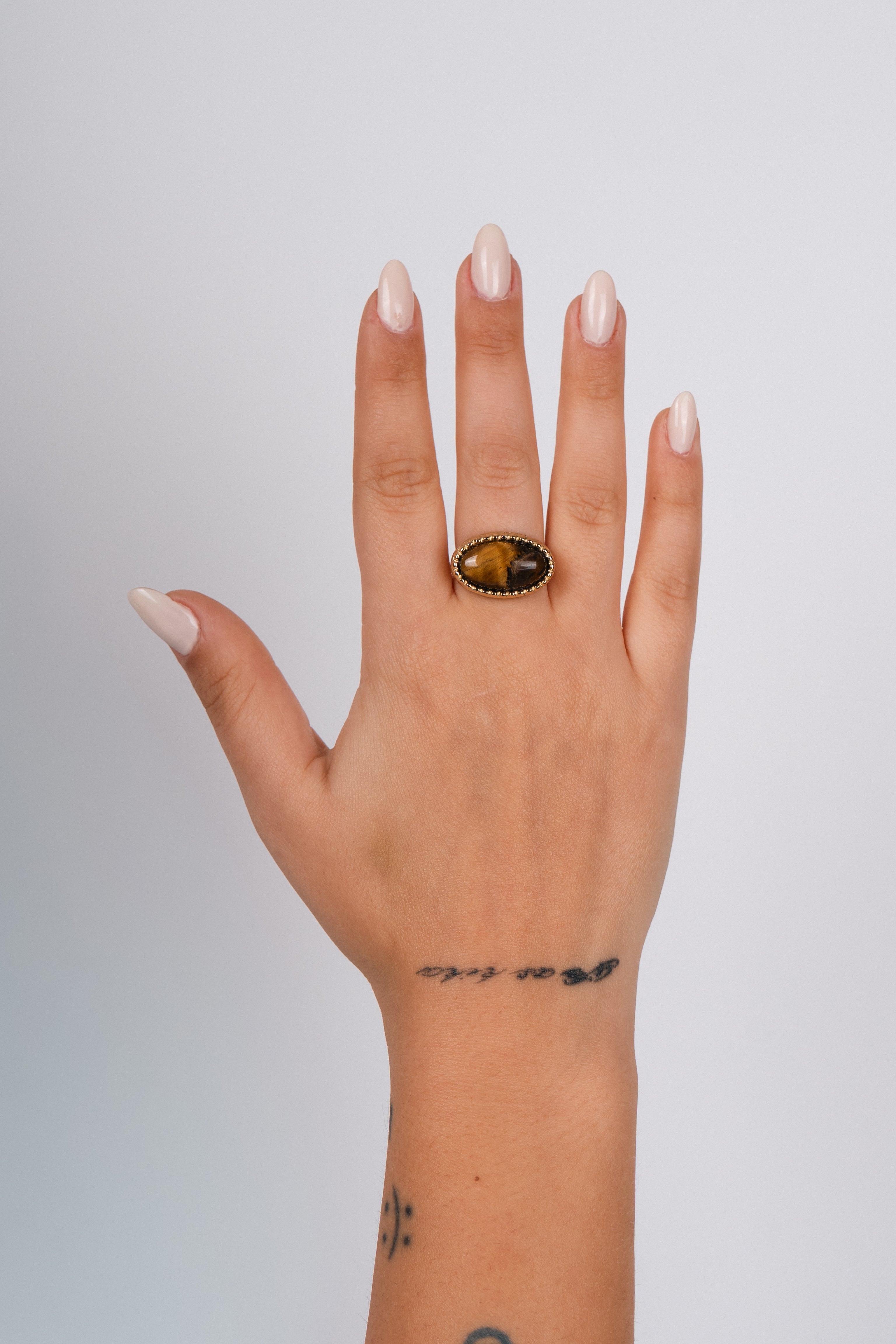 LEYA RING (TIGER EYE)