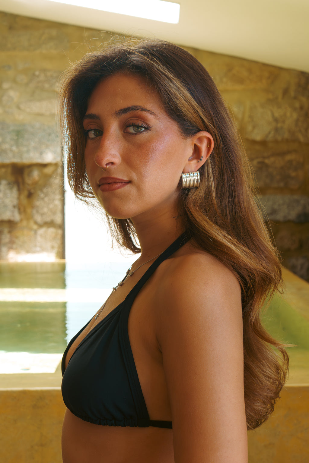 DOME EARRING
