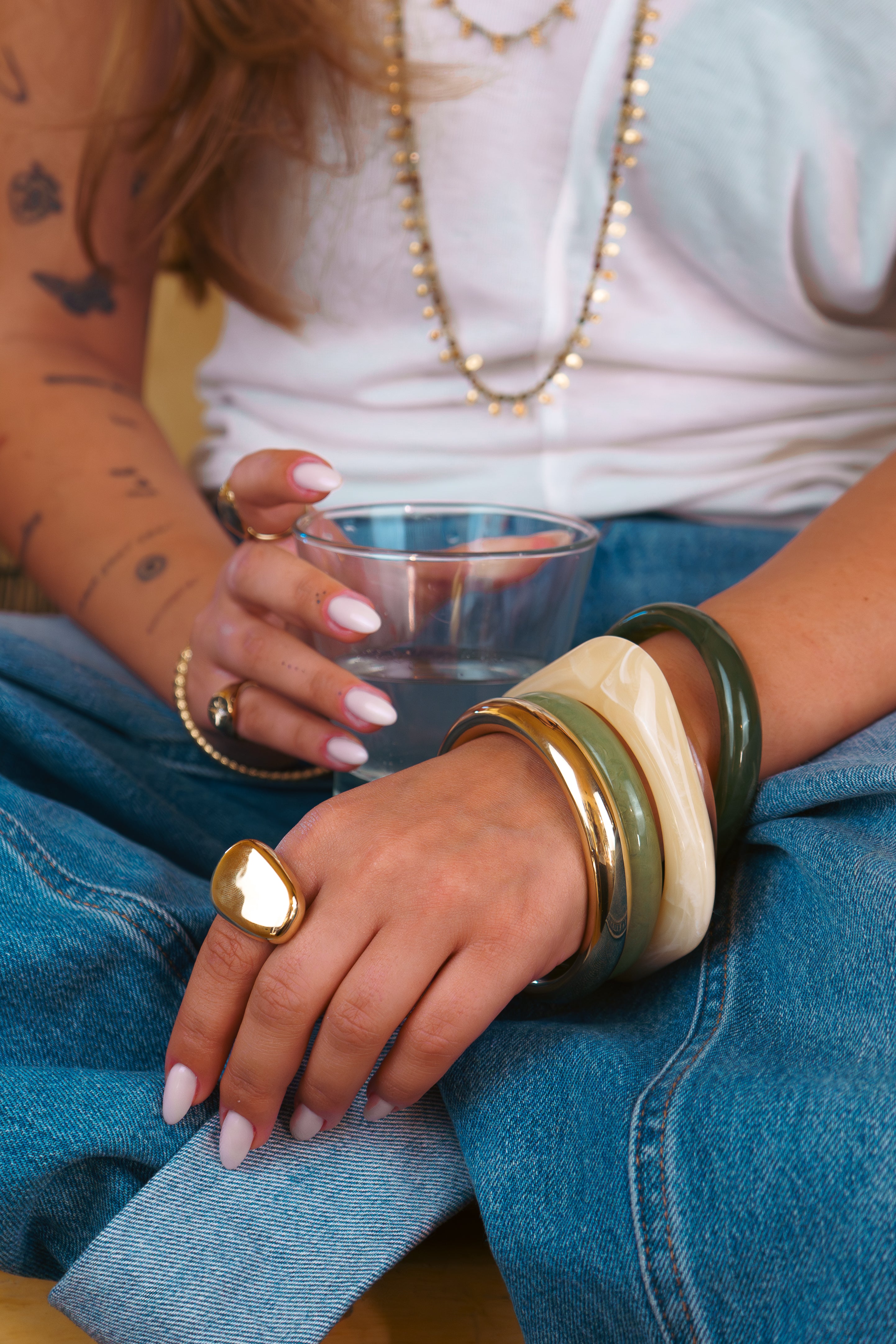 SQUARE RESIN BRACELET