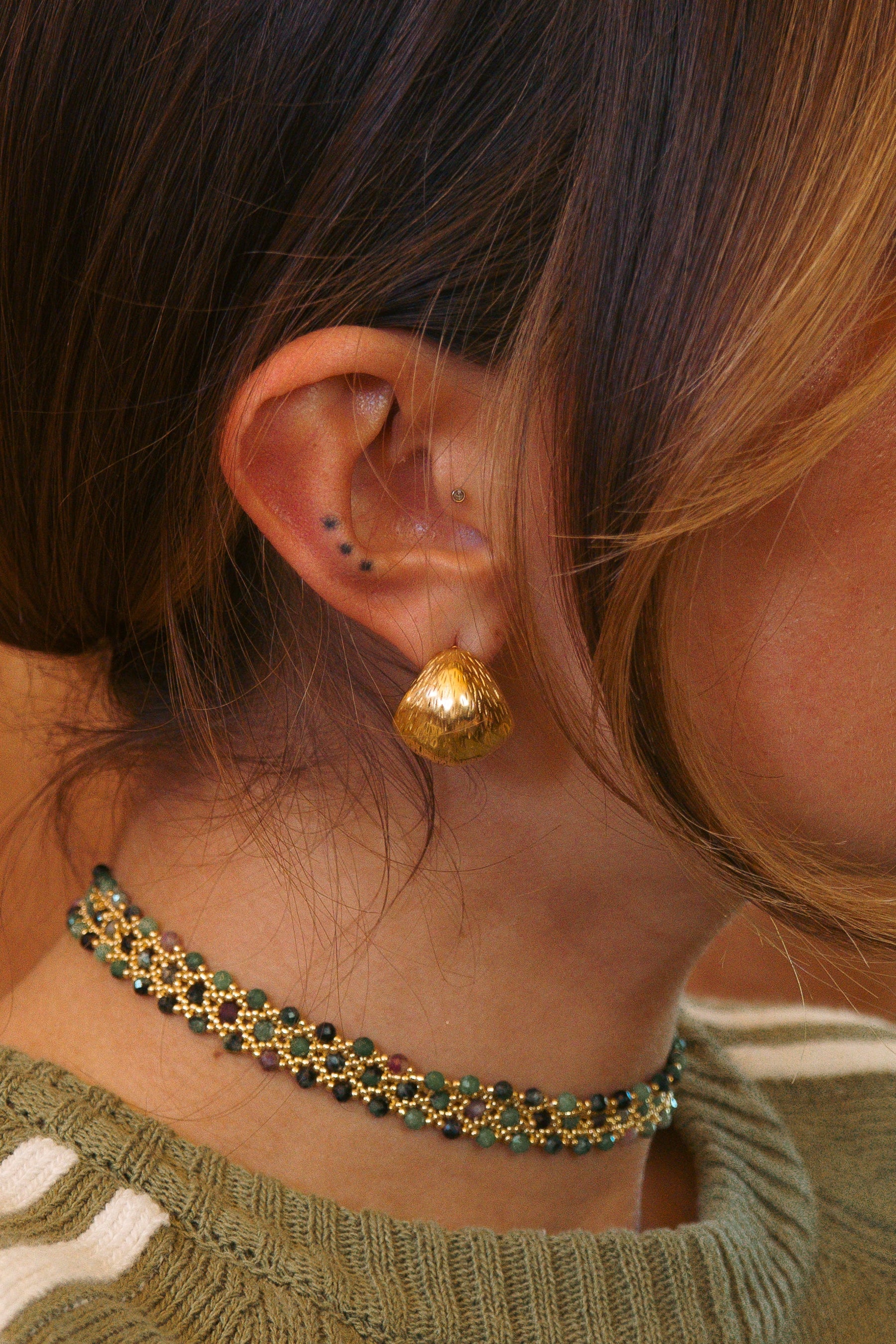 LEAF EARRING
