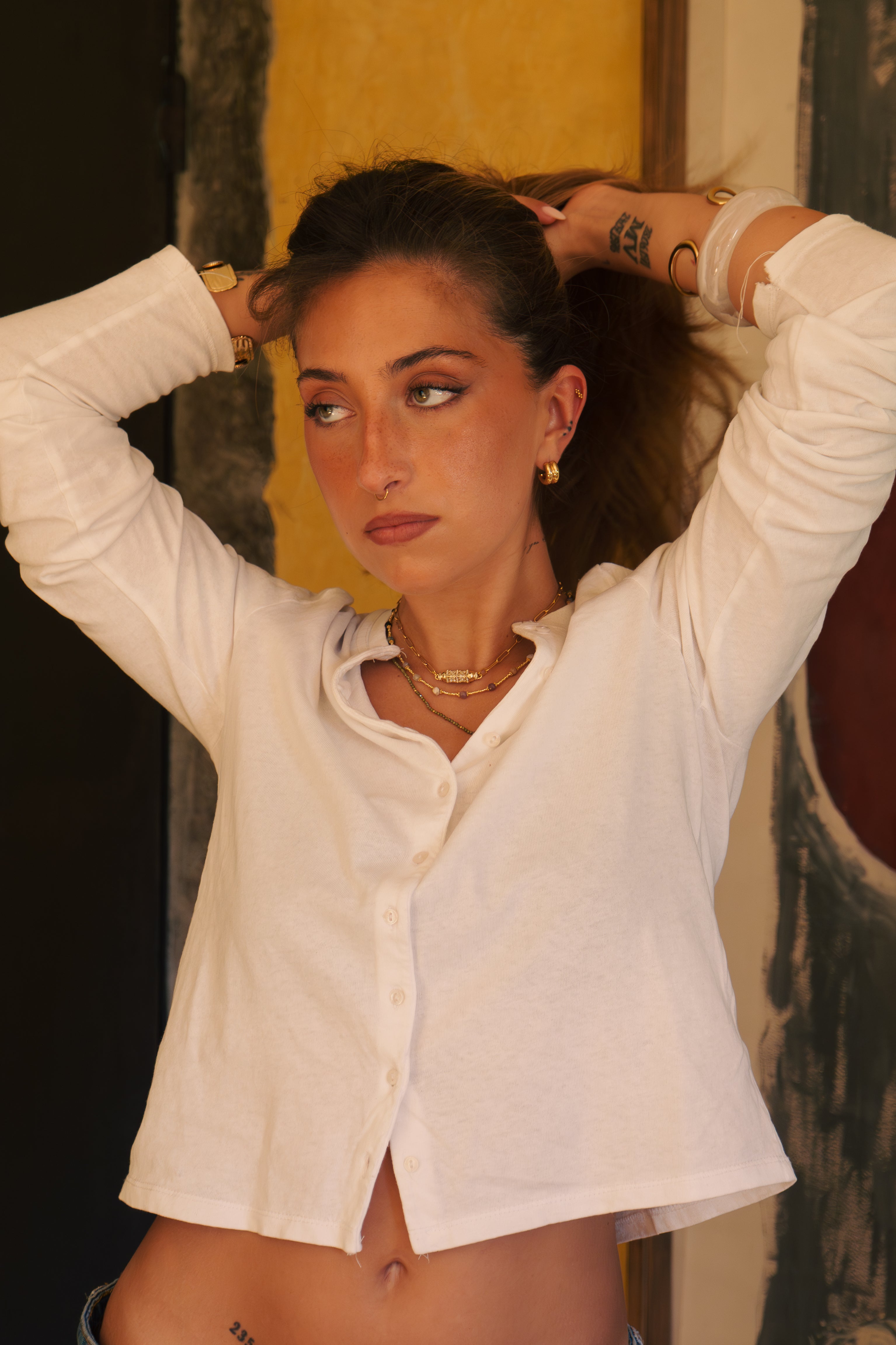 STONE EYE  NECKLACE