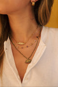 STONE EYE  NECKLACE
