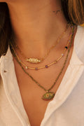 PURPLE BEAD NECKLACE