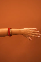 RED RESINE BRACELET