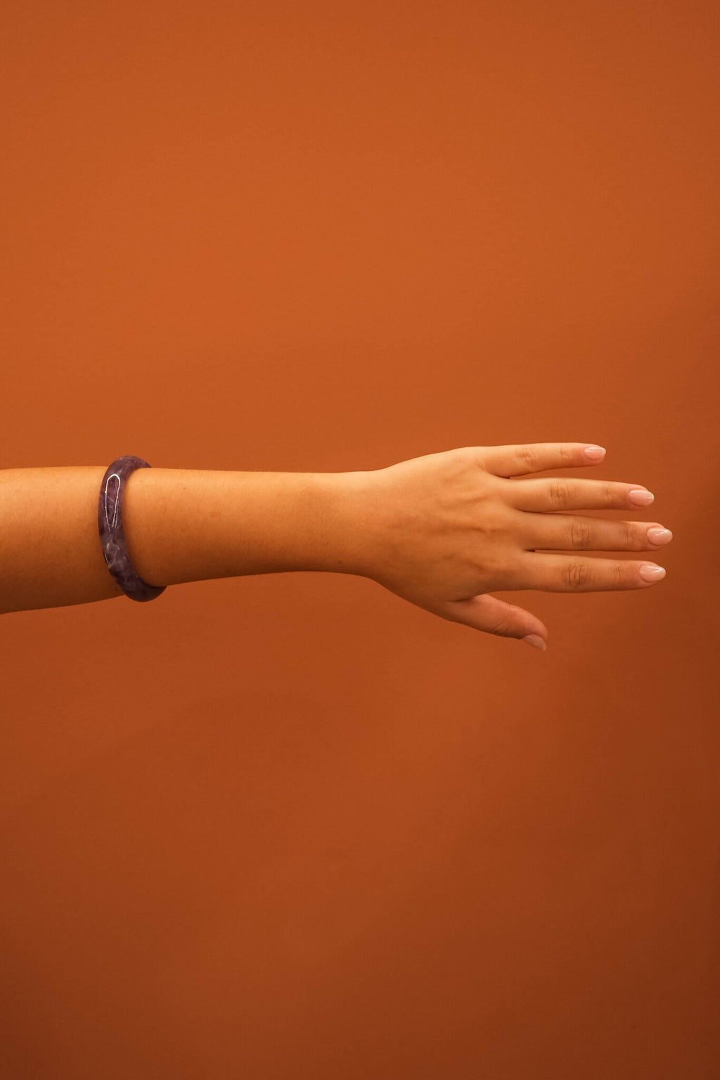 PURPLE RESINE BRACELET