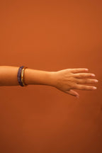 PURPLE RESINE BRACELET
