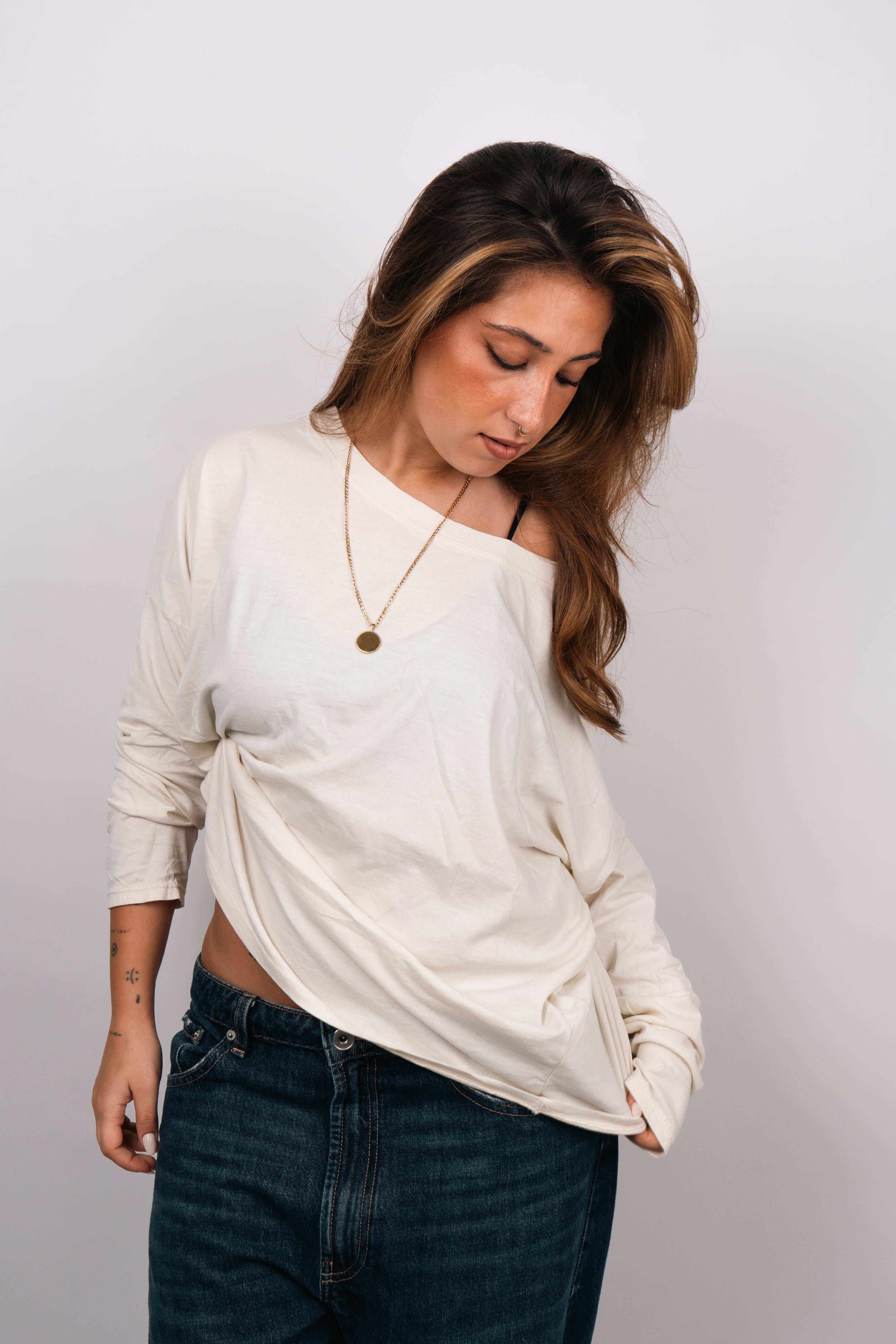 NBB LONG SLEEVE (CREAM)