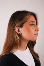SILVER WING EARRING