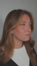 SILVER WING EARRING
